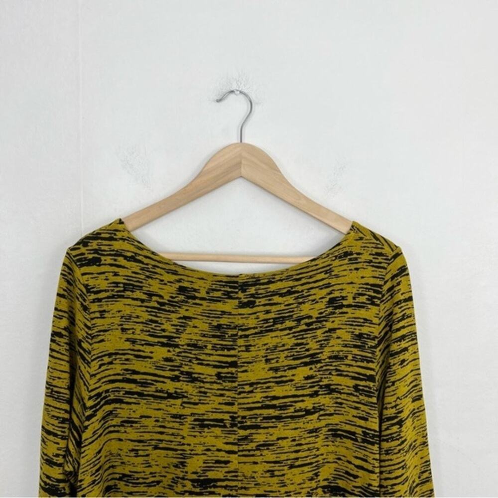 Bryn Walker Robbie Arborist Midi Maxi Jersey Stretch Knit Dress in Yellow Size M - Picture 10 of 15